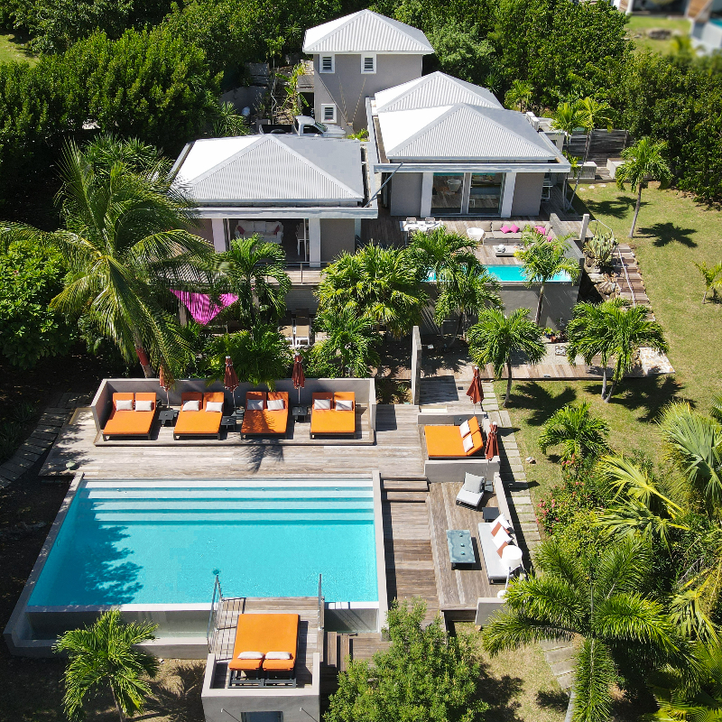 Villa of Jardin d'O Saint Maarten